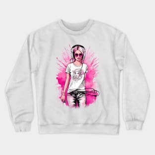 Barbenheimer 2023 girl Crewneck Sweatshirt